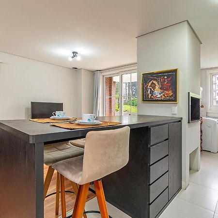Incrivel Apartamento A 500M Da Rua Coberta Gramado Kültér fotó